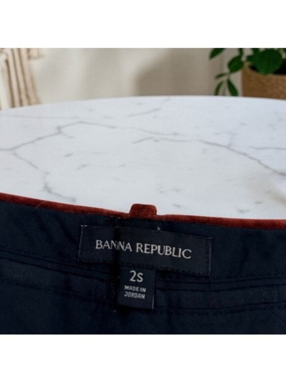 Banana Republic Veluro Relaxed High Waist Ultra Wide Velvet Pants Size 2 Short - Picture 4 of 16